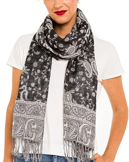 Scarf for Women Spanish Design Elegant Long Shawl Scarves for Summer Fall