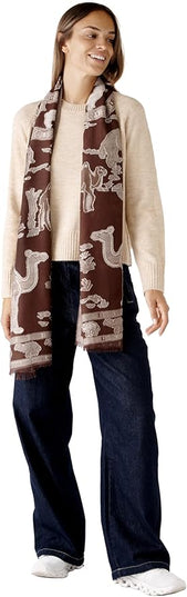 Scarf for Women Spanish Design Elegant Long Shawl Scarves for Summer Fall
