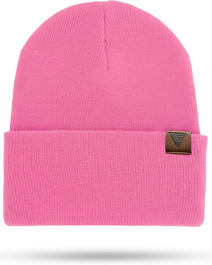 Urban Effort Beanie for Men Women – Warm Acrylic Unisex Knit Winter Hats for Men, Soft Stretch Fit, Classic Streetwear Style