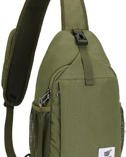 SKYSPER Sling Bag RFID Cross Body Bag Recycled Crossbody Backpack Travel Daypack