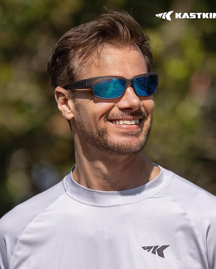 KastKing Skidaway Polarized Sport Sunglasses for Men and Women,Ideal for Driving Fishing Cycling and Running,UV Protection