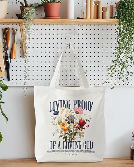 Christian Canvas ote Bag, Christian Bag, Christian Gifts for Women