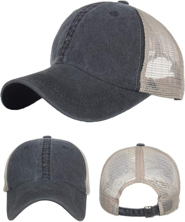 VOASTEK Running Hats for Men Baseball Cap Outdoor Essentials Runner Hat Jogging Cap Tennis Golf Workout Hats