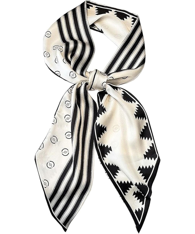 Purse Scarf For Handbags Head Scarves For Women's Hair Bags Scarfs Long Skinny Scarves Fashion Silky