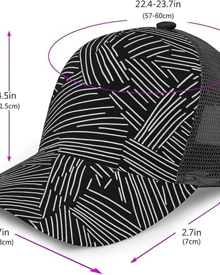 Baseball Cap Trucker Hat Tactical Operator Caps Outdoor Breath Sun Hats Breathable Mesh Curved Brim Baseball Cap