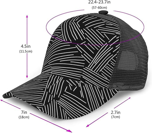 Baseball Cap Trucker Hat Tactical Operator Caps Outdoor Breath Sun Hats Breathable Mesh Curved Brim Baseball Cap