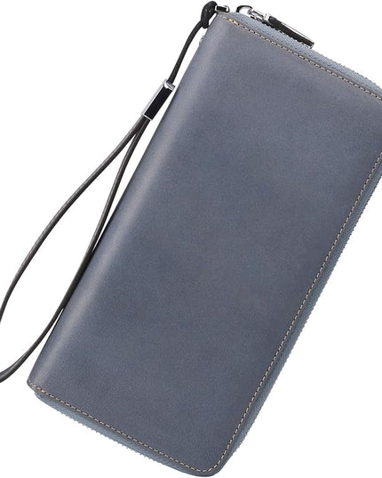 Lavemi Small Compact Women Wallet RFID Blocking Genuine Leather Bifold Purse with ID Windows