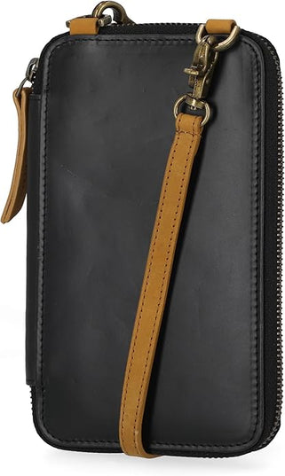 Timberland Women's RFID Leather Phone Crossbody Wallet Bag