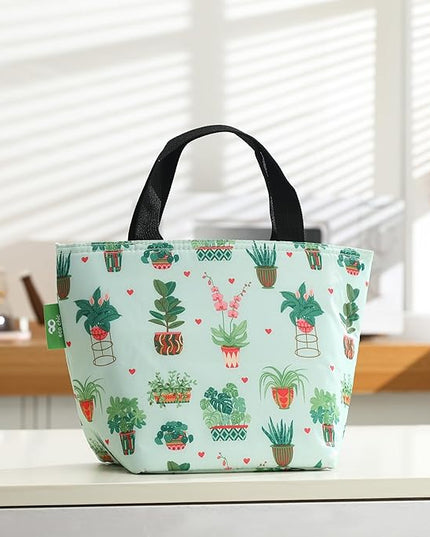 ECO CHIC Insulated Lunch Bag - Waterproof, Reusable Office Lunch Tote Bag for Women & Men - Durable Cooler in Cute Colorful Designs - Ideal for daily lunching