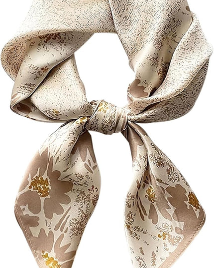 Satin Bandanas Head Scarf For Women Hair Scarves Accessories Lightweight Fashion Wrap Neck Silk Sleeping Headscarf