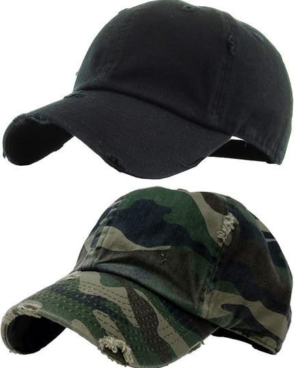 Funky Junque Distressed Baseball Cap
