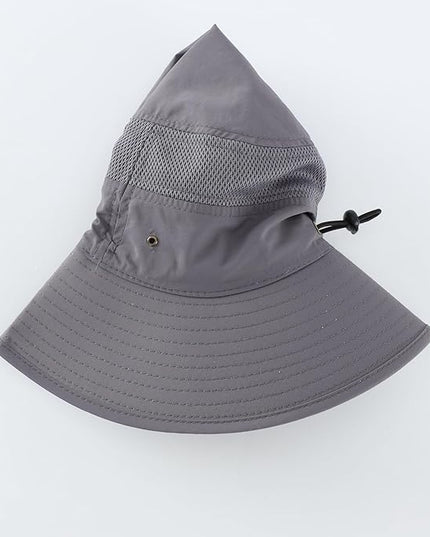 Home Prefer UPF 50+ Men's Sun Hat Wide Brim Bucket Hat UV Protection Hat for Mens Womens Beach Safari Gardening Golf Fishing