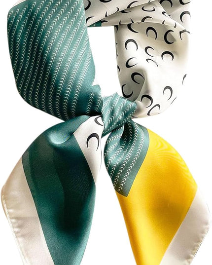 Satin Bandanas Head Scarf For Women Hair Scarves Accessories Lightweight Fashion Wrap Neck Silk Sleeping Headscarf