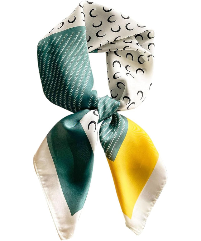 Satin Bandanas Head Scarf For Women Hair Scarves Accessories Lightweight Fashion Wrap Neck Silk Sleeping Headscarf
