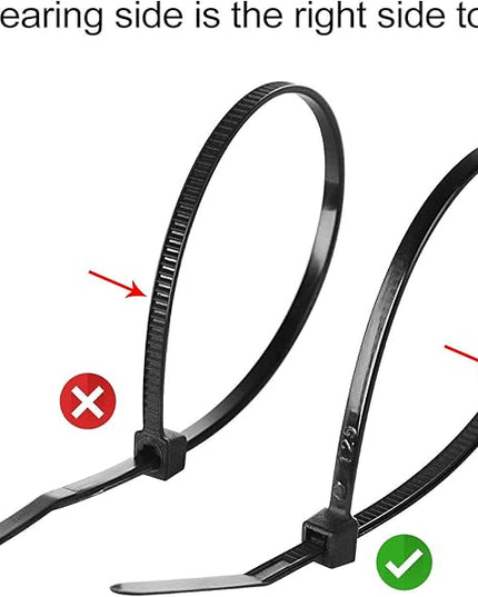 XHF 3/4" Strong Back-Glue Self Adhesive Black Cable Zip Tie Mounts 100pcs with 8" Zip Ties, Screws, UV Protection Outdoor Sticky Wire Fasteners Cable Clips Management Anchors Organizer Holders Squares