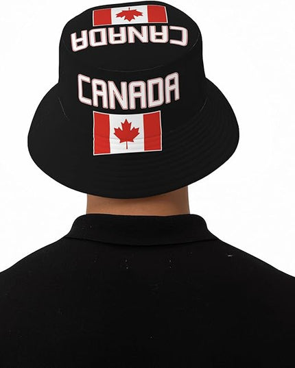 Funny Flag Bucket Hat for Men Women, Fisherman Hats Packable Fashion Sun Cap for Travel Outdoor Beach Boys Girls