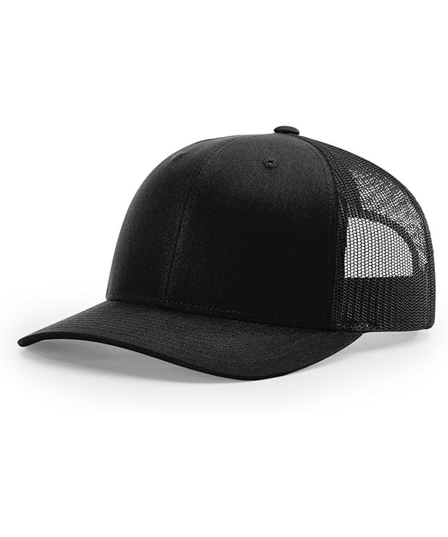 Richardson 112 Classic Six-Panel Adjustable Snapback Trucker Cap | Bulk Packs Available