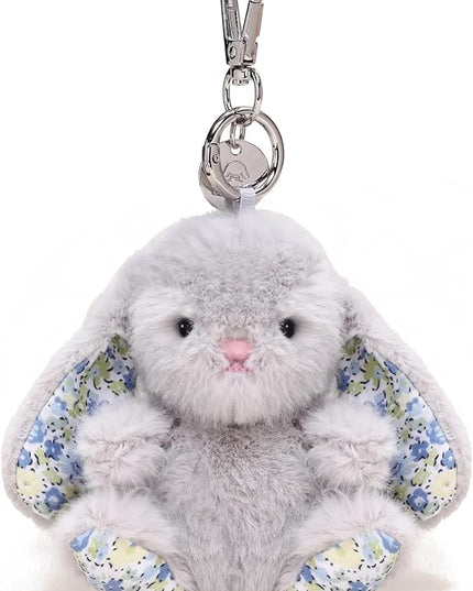 Rabbit Keychain for Backpack, Cute Keychain Bag Charms for Women