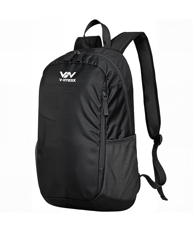 30L Commuter Backpack, Lightweight Laptop Camping Casual Daypacks, Waterproof Gym Travel School Bag Basic Backpack for Men Women-Black