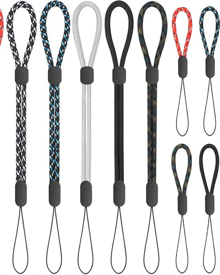 Hand Wrist Strap Lanyard, Adjustable Nylon Colorful for Mobile Phone, Camara, USB Flash Drive, ID Name Tag Badge