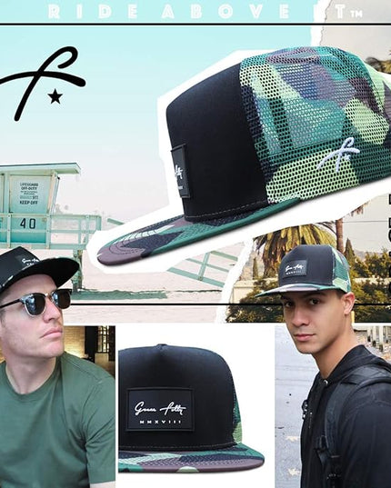 Grace Folly Trucker Hat for Men & Women. Snapback Mesh Caps