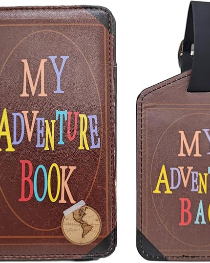 My Adventure Book Passport Holder & Luggage Tag - Scrapbook Replica - My Adventure Book (Passport Holder & Luggage Tag)