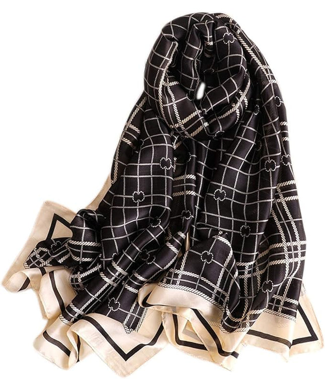 Silk Scarf Mulberry Silk Fashion Scarves Long Lightweight Shawl Wrap …