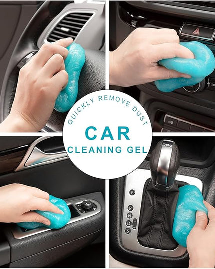 TICARVE 3 Pack Cleaning Gel for Car Detailing Putty Car Vent Cleaner Goo Cleaning Putty Gel Auto Detailing Tools Car Interior Cleaner Dust Cleaning Mud for Cars Dust Cleaner Slime Keyboard Cleaner