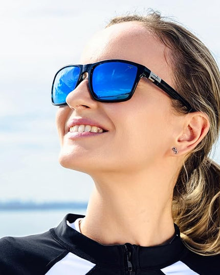 INFI Fishing Polarized Sunglasses for Men Driving Running Golf Sports Glasses Square UV Protection Designer Style Unisex