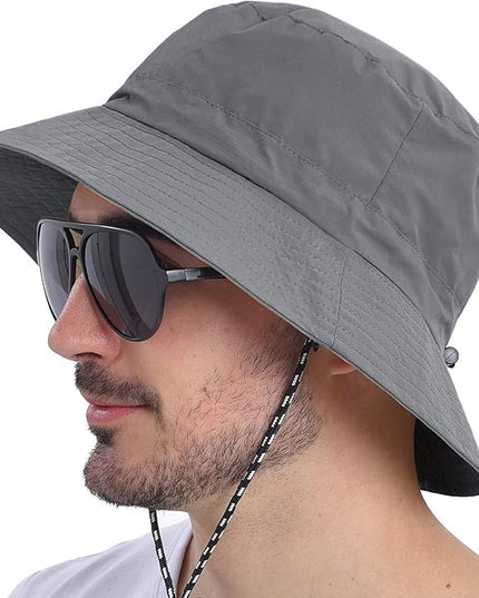 FEICUI Men Women Outdoor Bucket Hat Quick Dry Packable UV Protection Boonie Sun Hat