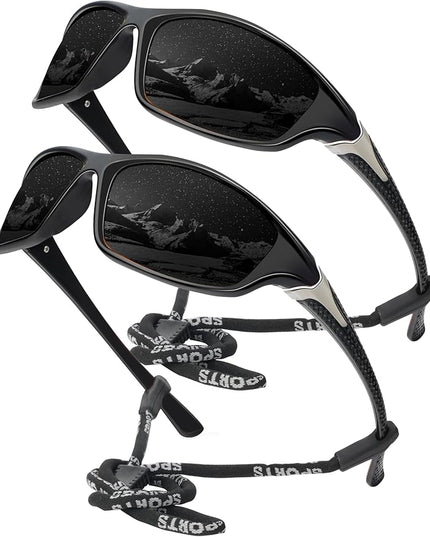 KALIYADI 4 Pack Polarized Sunglasses-Men Sports Sun-glasses: Mens Sunglasses UV Protection for Fishing Driving Cycling