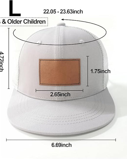 EDSG Custom Hat for Men Women, Trucker Hat, Personalized Baseball Caps, Adjustable Snapback Cap
