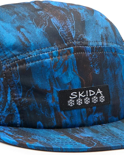 Skida 5 Panel Cap Outdoor UPF Sun Protection Wide Brim Camp Hat Running, Hiking, Golf, Pickleball, Beach Outings