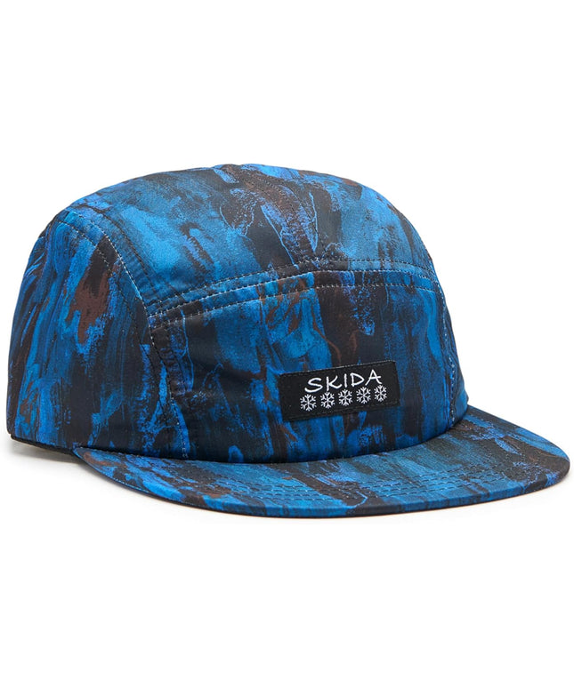Skida 5 Panel Cap Outdoor UPF Sun Protection Wide Brim Camp Hat Running, Hiking, Golf, Pickleball, Beach Outings