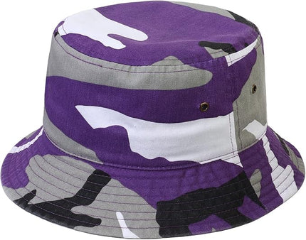 Falari Men Women Unisex Cotton Bucket Hat 100% Cotton Packable for Travel Fishing Hunting Summer Camp