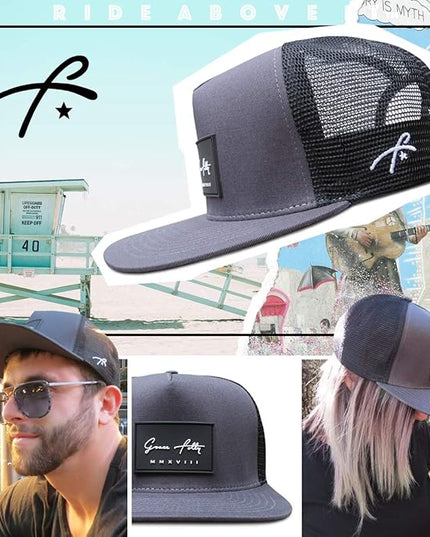 Grace Folly Trucker Hat for Men & Women. Snapback Mesh Caps