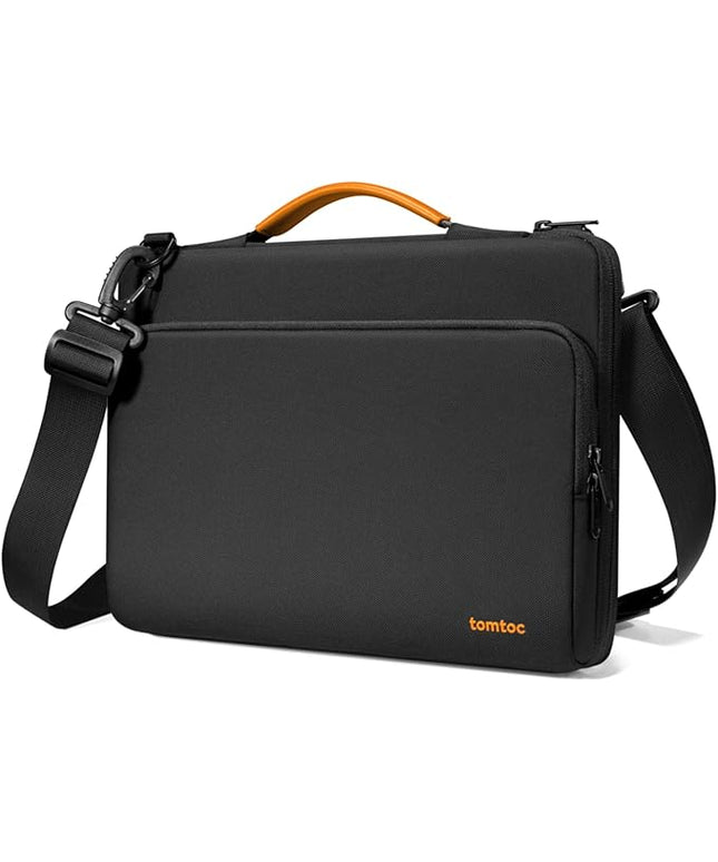 tomtoc 360 Protective Laptop Shoulder Bag for M4 MacBook Pro 16-inch M3/M2/M1 Pro/Max 2024-2019, The NEW RAZER BLADE 15/16, Dell Inspiron 16 Laptop, Water-Resistant Accessory Case