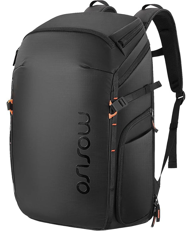 MOSISO Camera Backpack, DSLR/SLR/Mirrorless Photography Camera Bag Waterproof Hardshell Case with Tripod Holder&15-16 inch Laptop Compartment&Rain Cover Compatible with Canon/Nikon/Sony, Black