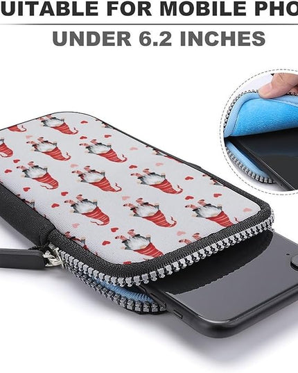 Small Crossbody Bags for Men, Cool Lightweight Sling Phone Pouch, Slim Cell Phone Purses