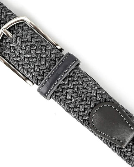 Braided Canvas Woven Elastic Stretch Belts for Men/Women/Junior with Multicolored
