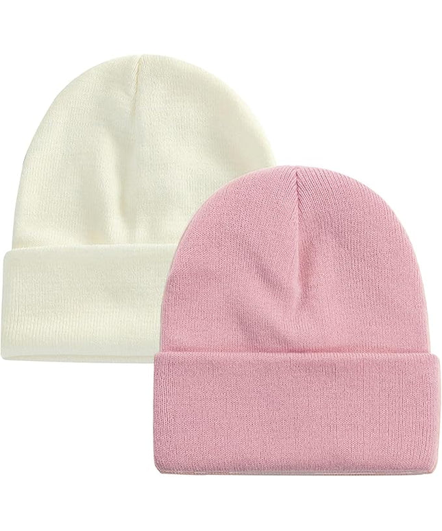 ZOORON 1&2 Pack Beanie for Men Women Slouchy Beanie Hats Winter Knit Caps Soft Ski Hat Unisex