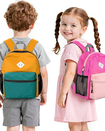 STEAMEDBUN Toddler Backpack Boy 2-4, Kids Backpack Boys, Preschool Daycare Travel Small- 12inch