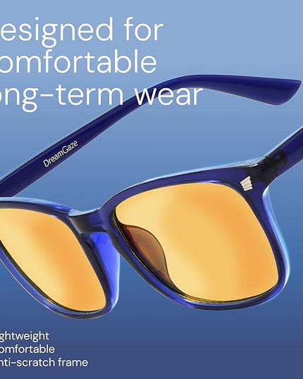 livho Gaming Blue Light Blocking Glasses for Better Sleep, Premium Night Driving, Computer Blockers for Man & Woman