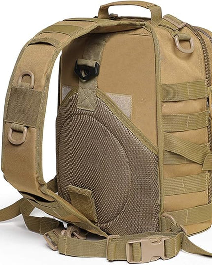 hopopower Tactical Sling Bag, Sport Bag Military Rover Shoulder Backpack EDC Assault Range Bag, Chest Pack Handbag Waterproof
