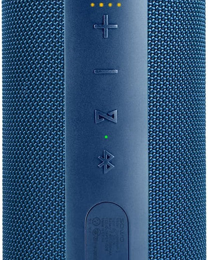 SOWO Waterproof Speaker Bluetooth Wireless- Portable Speaker Loud with Built-in Subwoofer and Tweeter, Extra Bass, Stereo Sound, IP67, Colorful Lights for Party, Outdoor, Camping - Blue