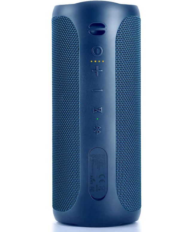 SOWO Waterproof Speaker Bluetooth Wireless- Portable Speaker Loud with Built-in Subwoofer and Tweeter, Extra Bass, Stereo Sound, IP67, Colorful Lights for Party, Outdoor, Camping - Blue