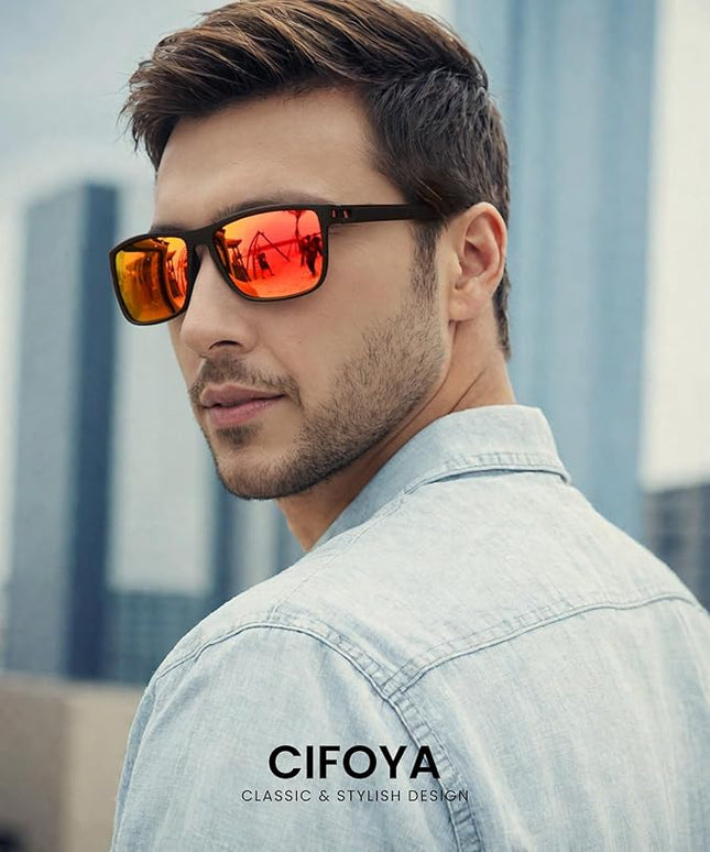 Sunglasses-Men Polarized Mens Sunglasses: Classic Women Sun Glasses UV Protection for Fishing Driving Golf