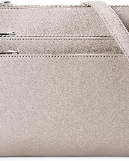 WESTBRONCO Crossbody Bags for Women, Medium Size Shoulder Handbags, Satchel Purse with Multi Zipper Pocket