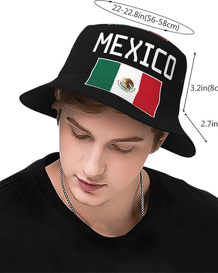Funny Flag Bucket Hat for Men Women, Fisherman Hats Packable Fashion Sun Cap for Travel Outdoor Beach Boys Girls