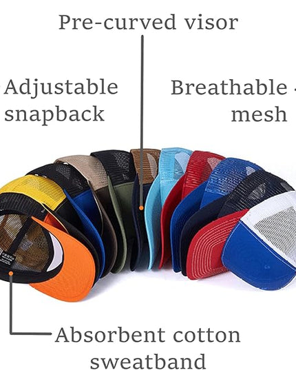 VOASTEK Running Hats for Men Baseball Cap Outdoor Essentials Runner Hat Jogging Cap Tennis Golf Workout Hats